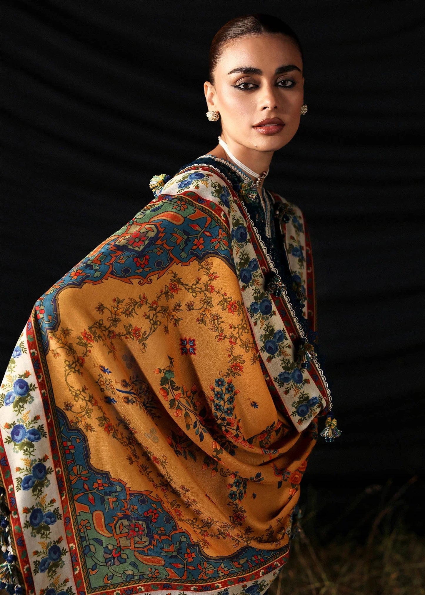 Chashm - e- Bahr | Hussain Rehar Khaddar Winter Collection 2025