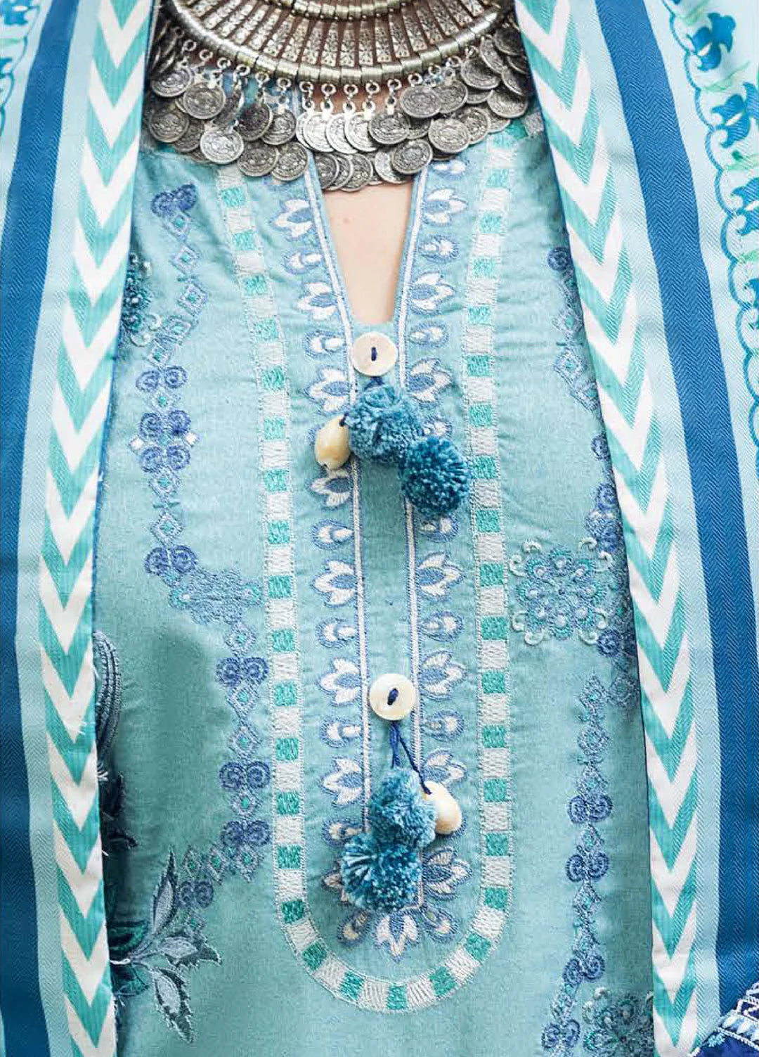 GLIDED HOUR | Mushq | Symphony Hemline Karandi Winter Collection 2025