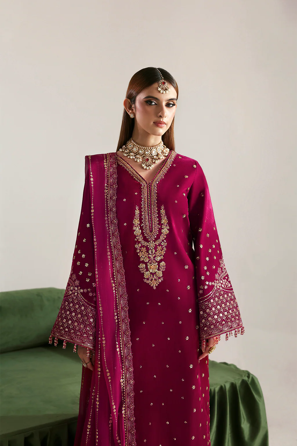 SHAHNAZ | EMAAN ADEEL ZARPOSH VELVET COLLECTION 2025