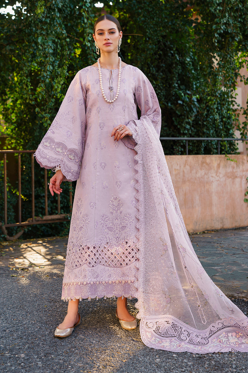 SL12-D09 | Baroque | Embroidered Swiss Lawn 2024