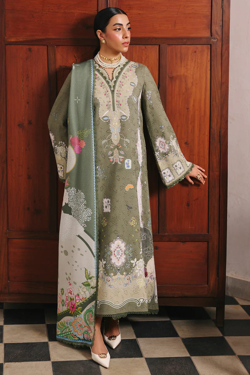 QW - 09A - Khanza | Qalamkar  | Qprints Winter Collection 2025