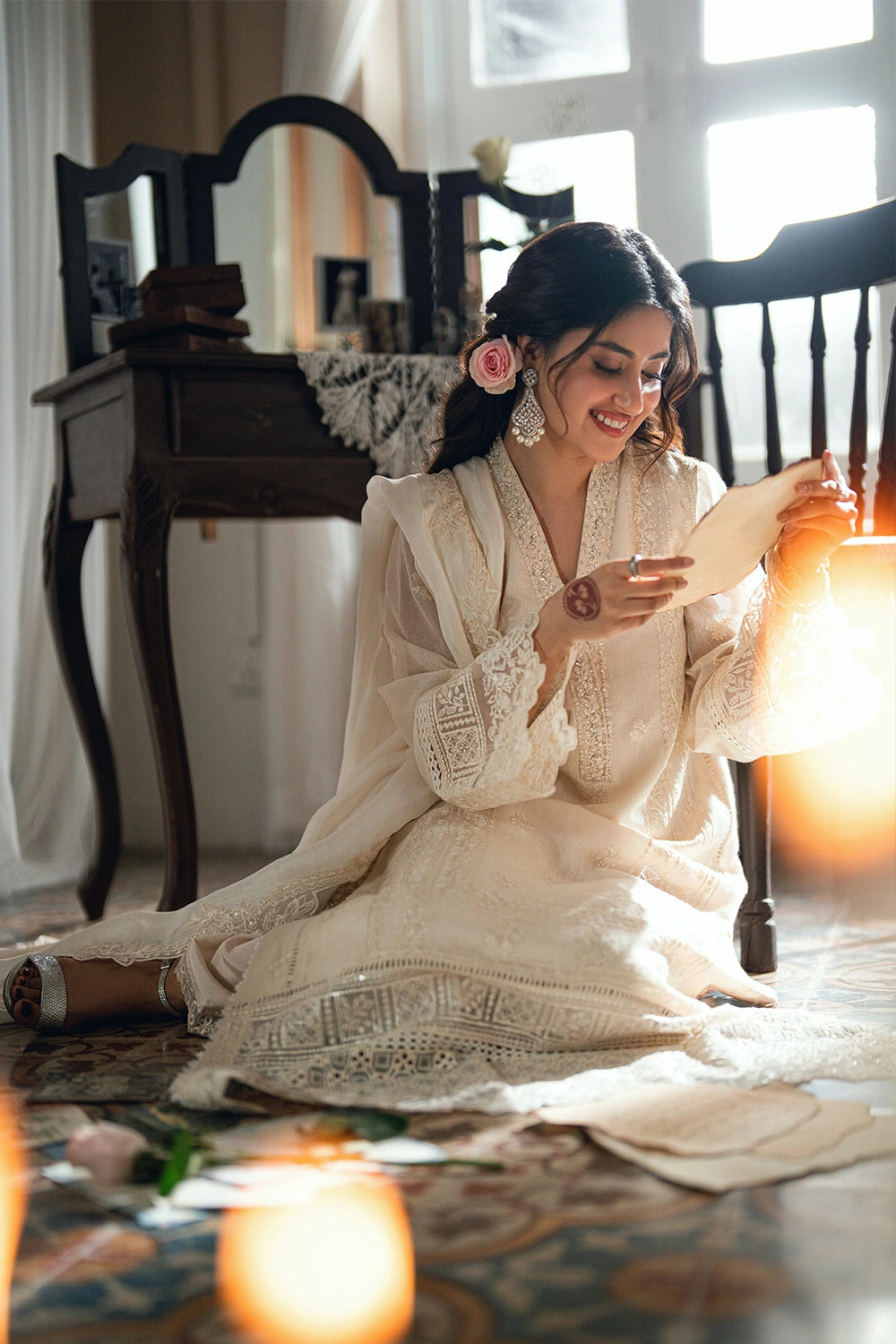 Ivory Petal | Azure | Eid Drop Collection Unstitched 2026