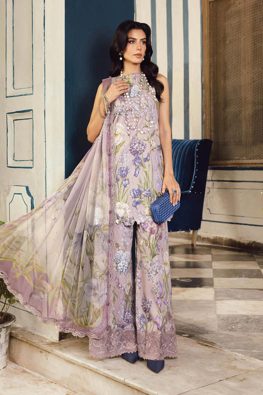 Maria B Mprints Rani Mahal Fall | Design # 8A Unstitched | Collection 2025