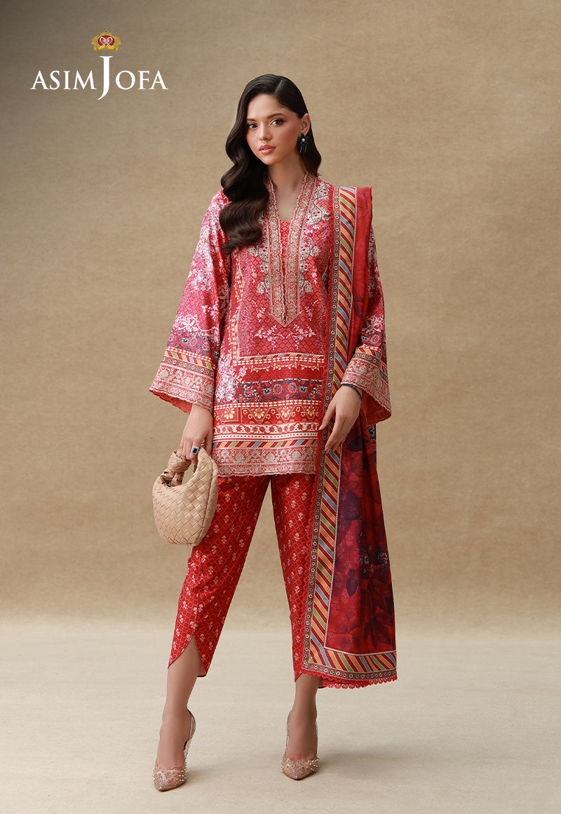 AJULSC-04 | Asim Jofa | Silk Gandeur Unstitched Collection 2026