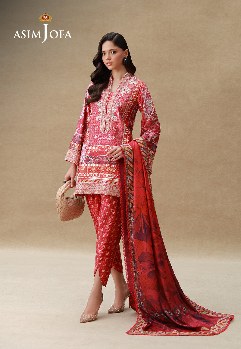 AJULSC-04 | Asim Jofa | Silk Gandeur Unstitched Collection 2026