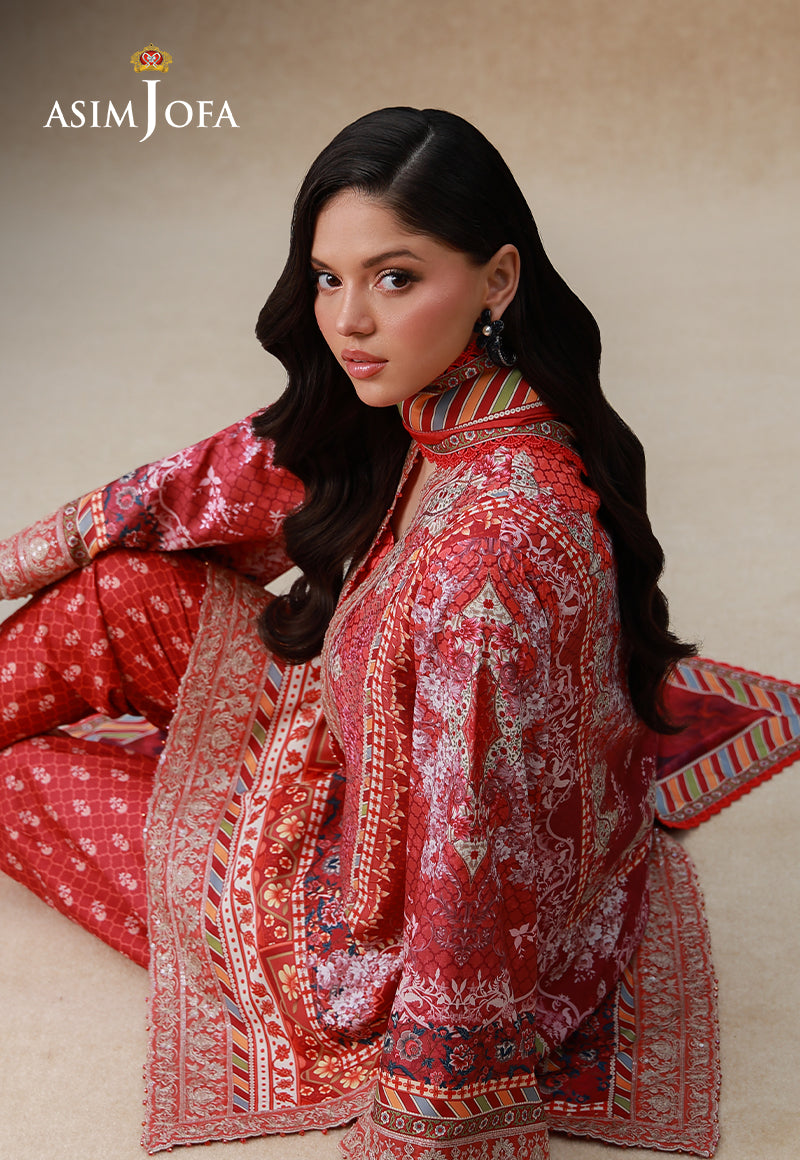 AJULSC-04 | Asim Jofa | Silk Gandeur Unstitched Collection 2026