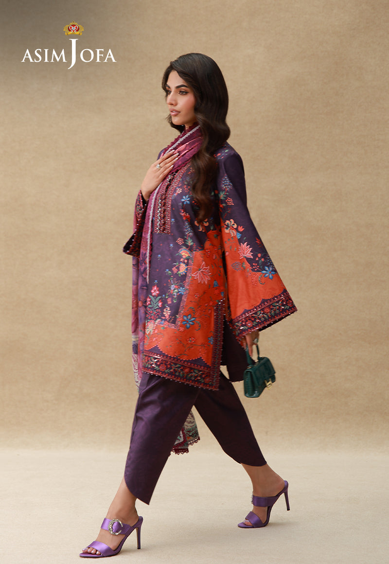 AJULSC-10 | Asim Jofa | Silk Gandeur Unstitched Collection 2026