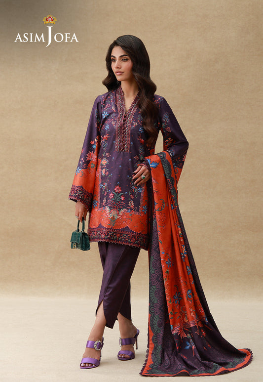AJULSC-10 | Asim Jofa | Silk Gandeur Unstitched Collection 2026