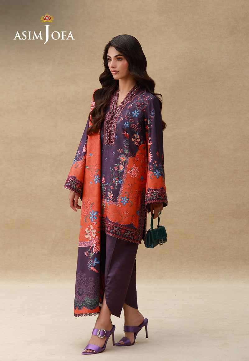 AJULSC-10 | Asim Jofa | Silk Gandeur Unstitched Collection 2026