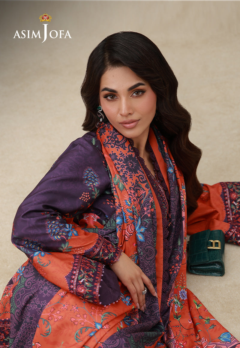 AJULSC-10 | Asim Jofa | Silk Gandeur Unstitched Collection 2026