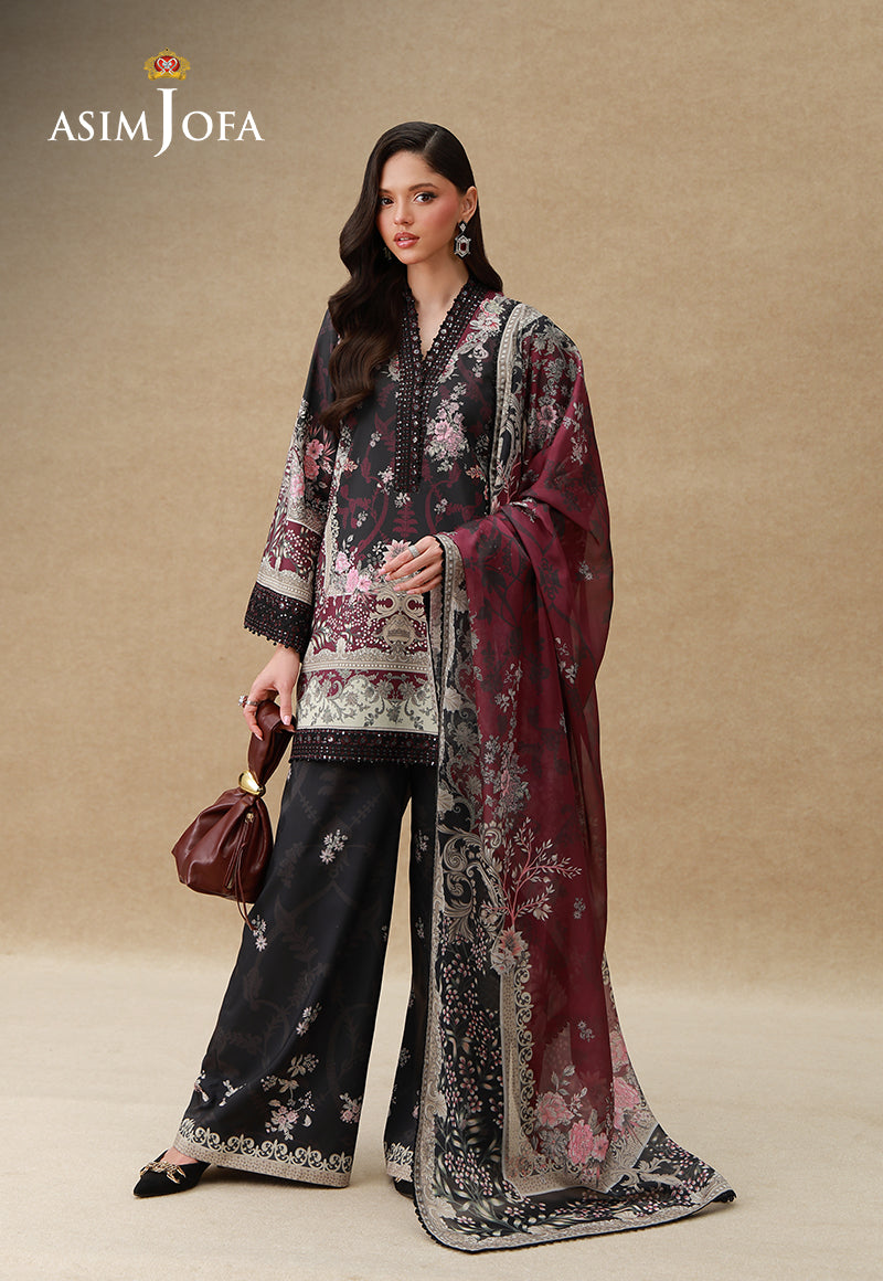 AJULSC-08 | Asim Jofa | Silk Gandeur Unstitched Collection 2026