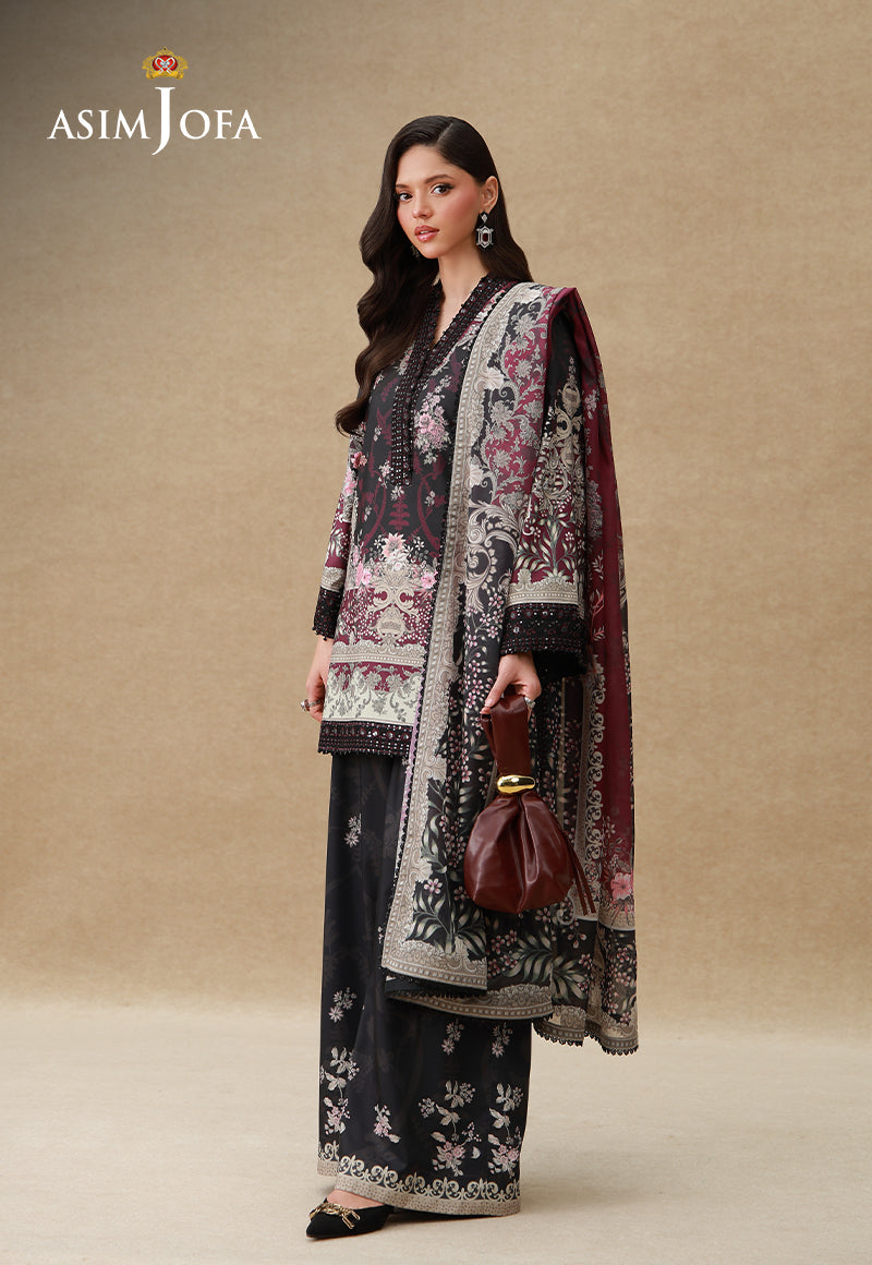 AJULSC-08 | Asim Jofa | Silk Gandeur Unstitched Collection 2026