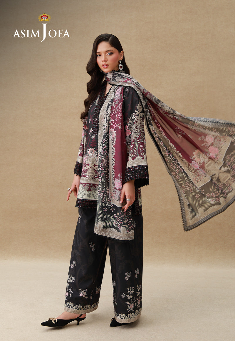 AJULSC-08 | Asim Jofa | Silk Gandeur Unstitched Collection 2026