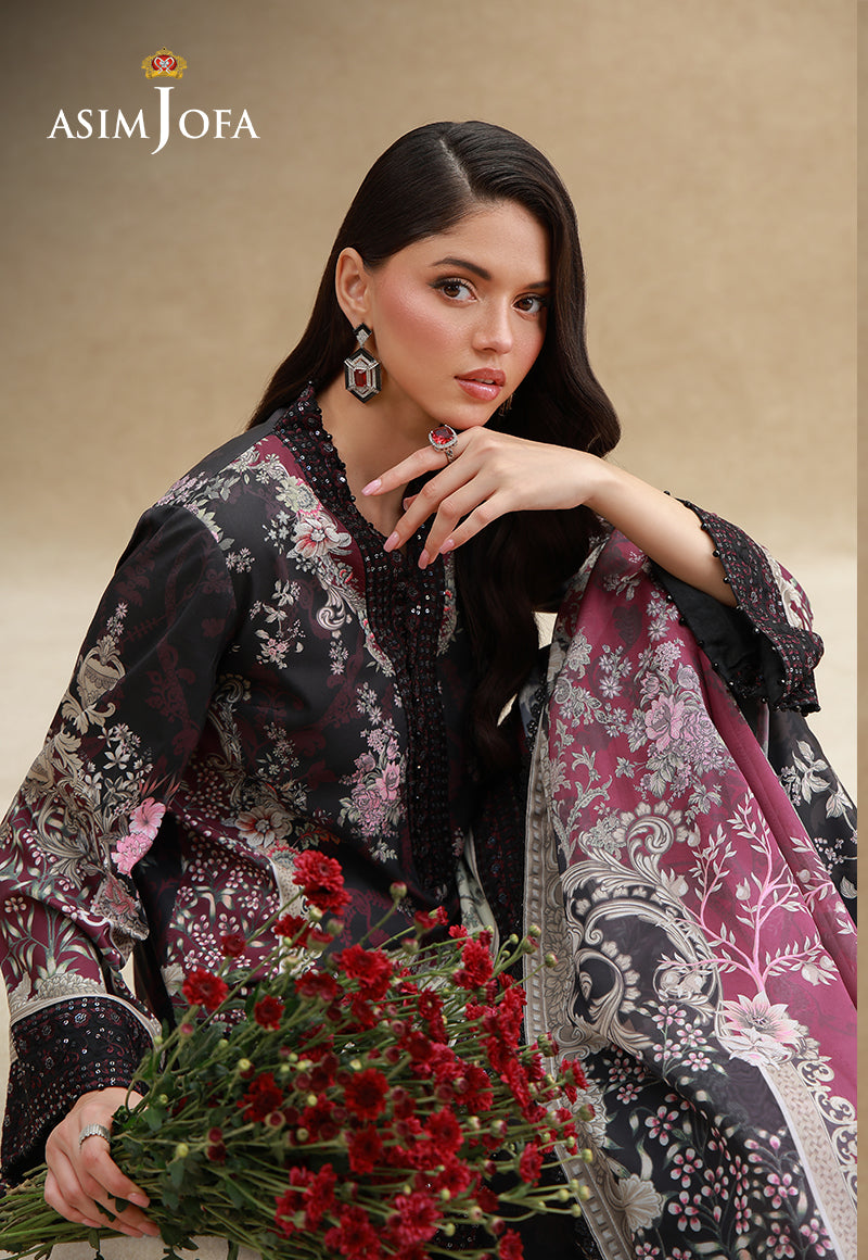 AJULSC-08 | Asim Jofa | Silk Gandeur Unstitched Collection 2026