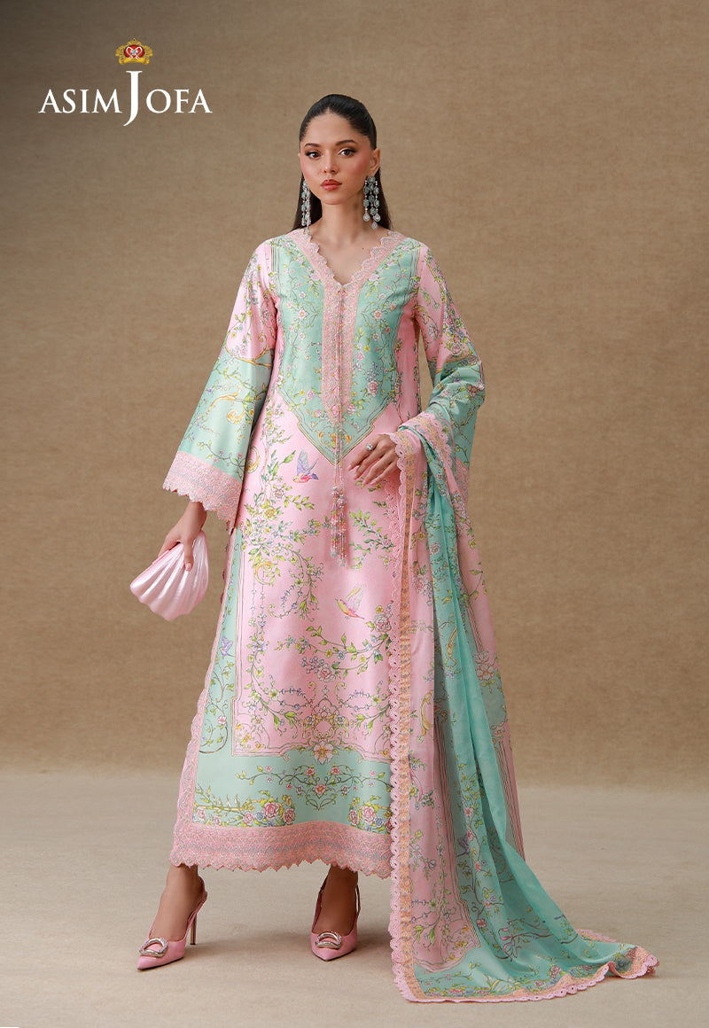 AJULSC-03 | Asim Jofa | Silk Gandeur Unstitched Collection 2026 