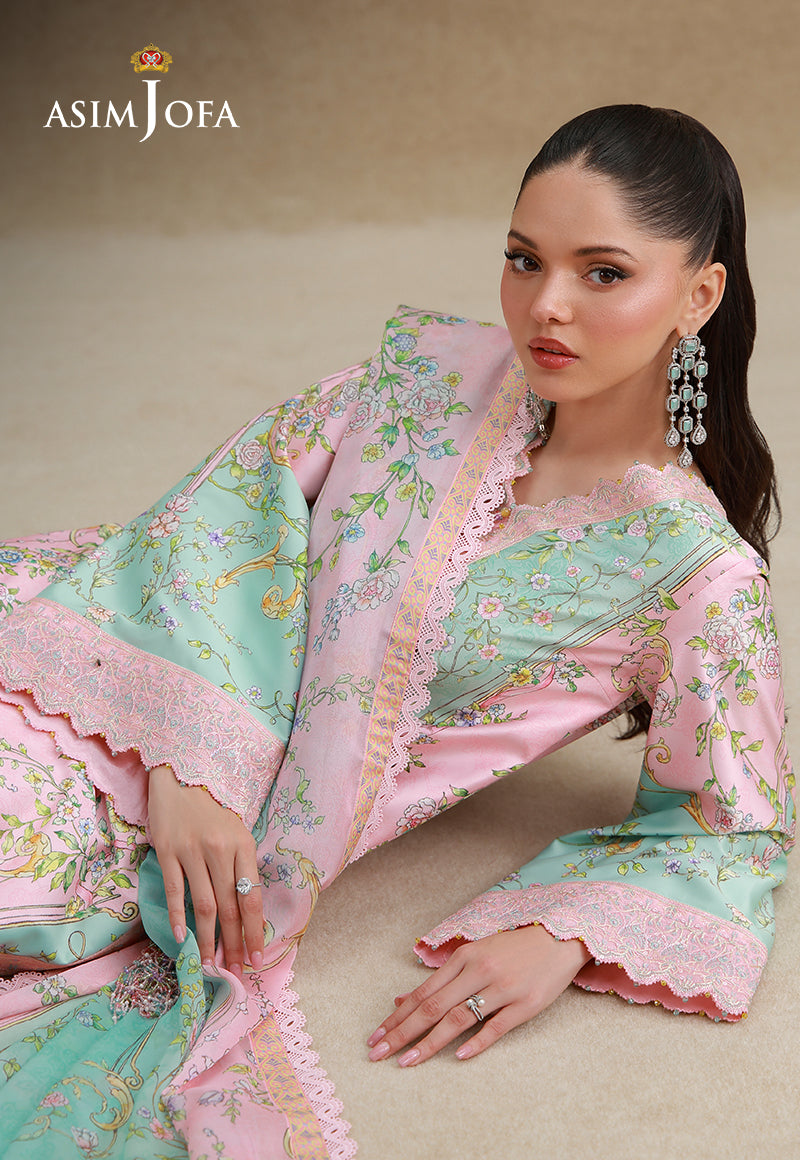 AJULSC-03 | Asim Jofa | Silk Gandeur Unstitched Collection 2026 