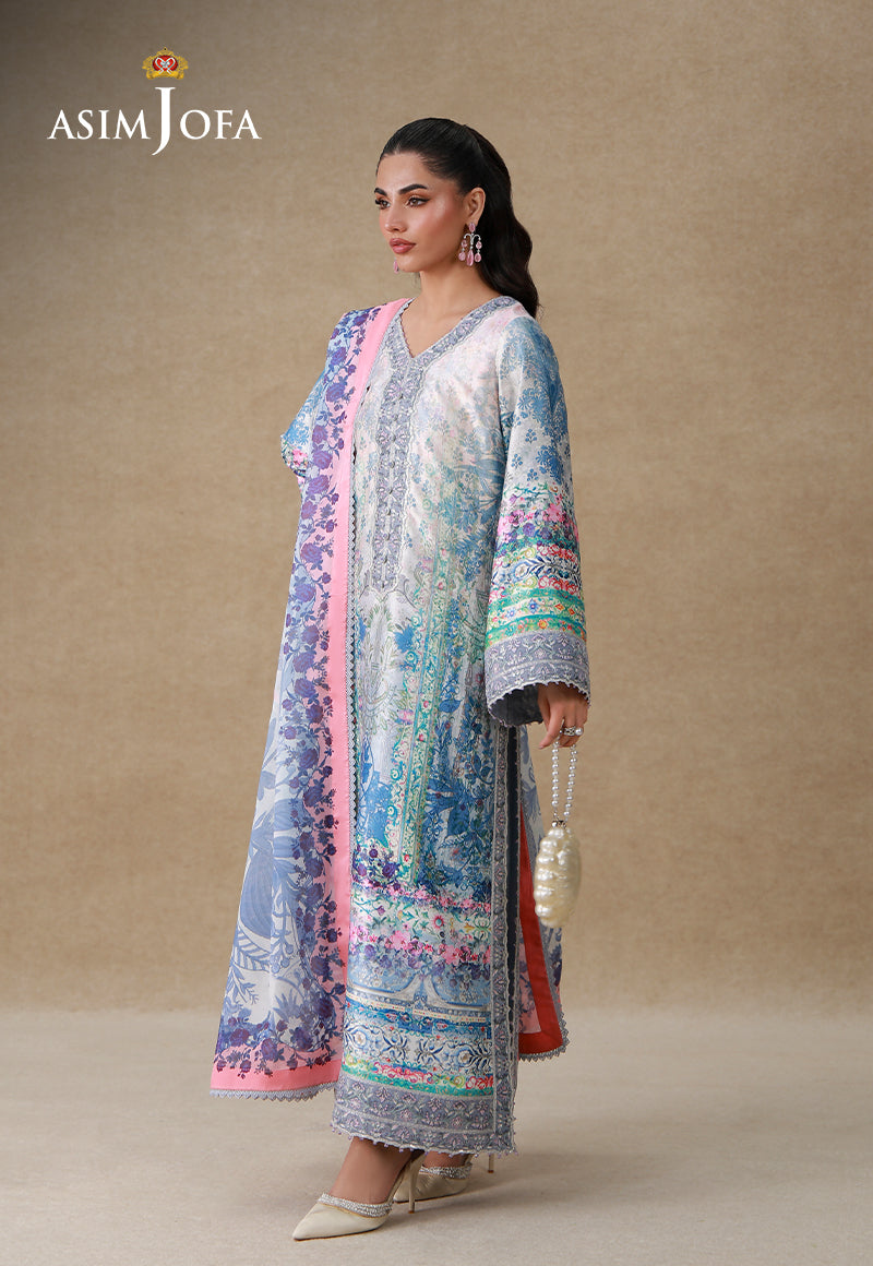 AJULSC-06 | Asim Jofa | Silk Gandeur Unstitched Collection 2026