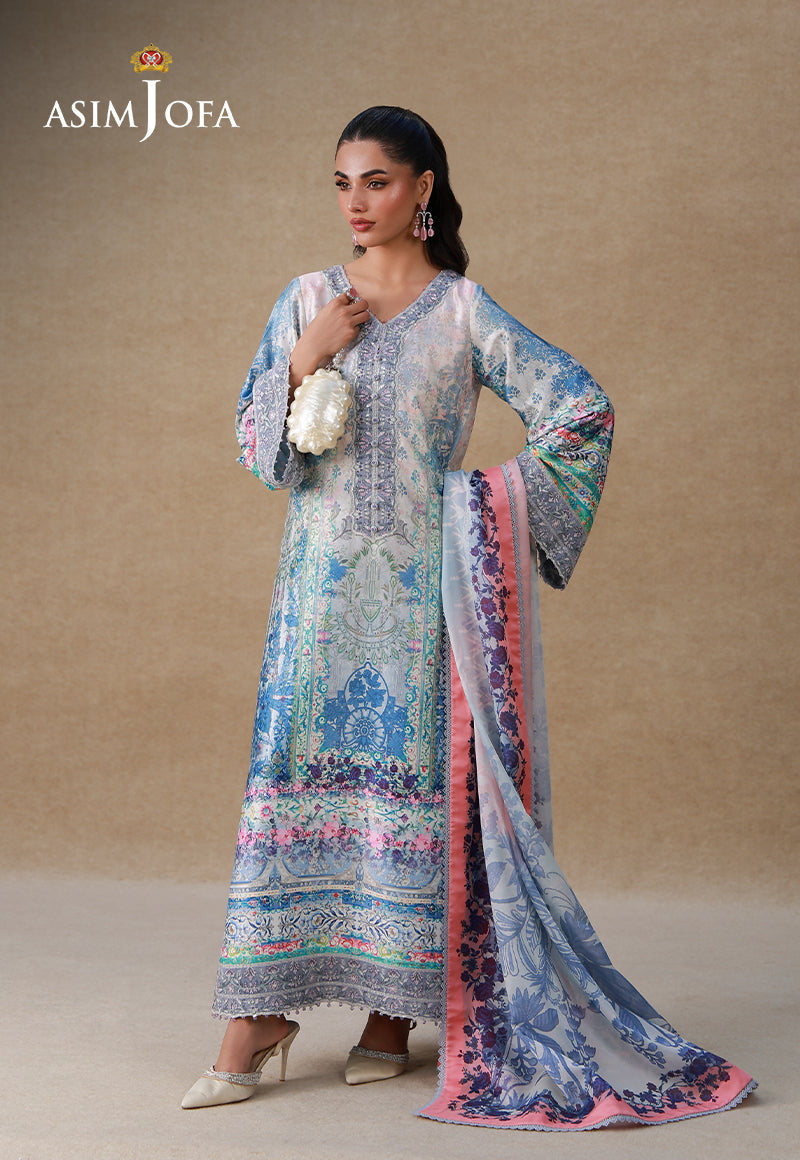 AJULSC-06 | Asim Jofa | Silk Gandeur Unstitched Collection 2026