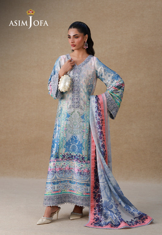 AJULSC-06 | Asim Jofa | Silk Gandeur Unstitched Collection 2026