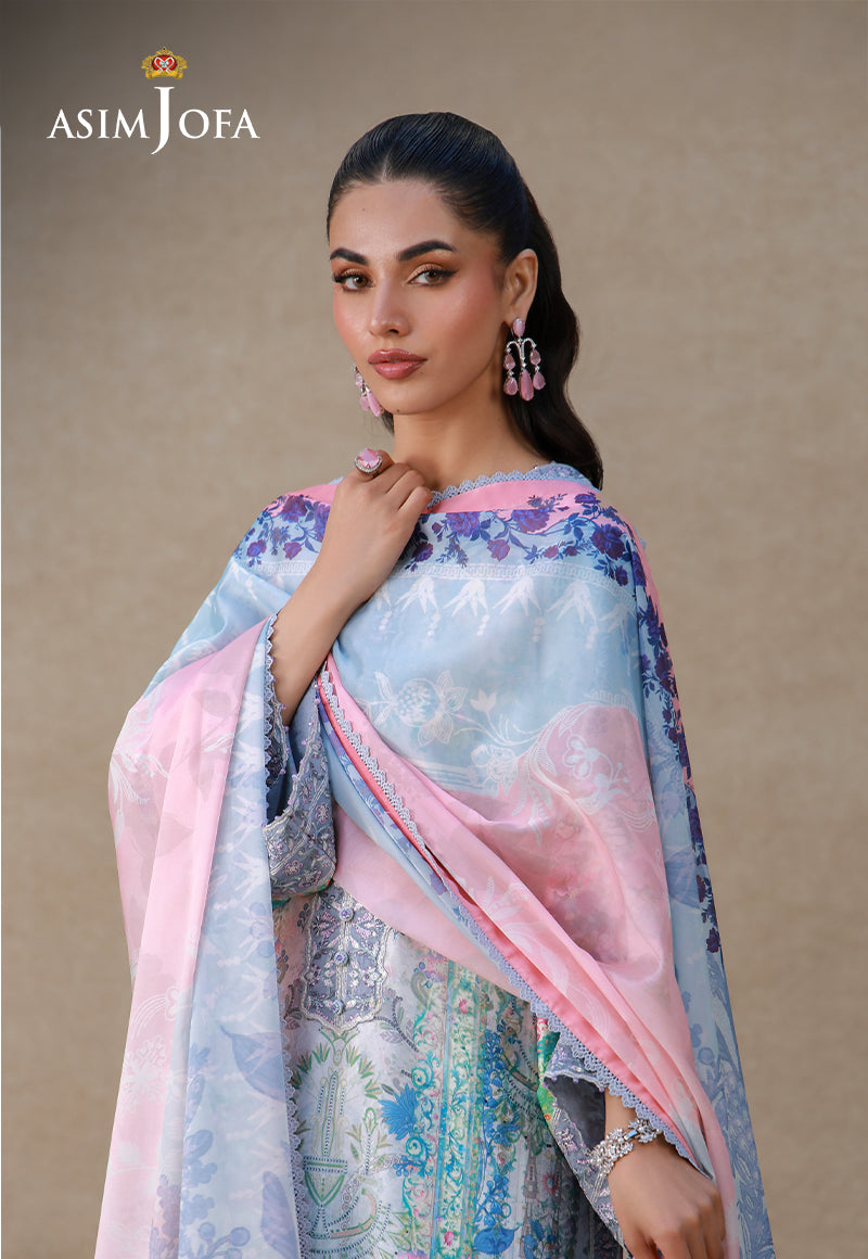 AJULSC-06 | Asim Jofa | Silk Gandeur Unstitched Collection 2026