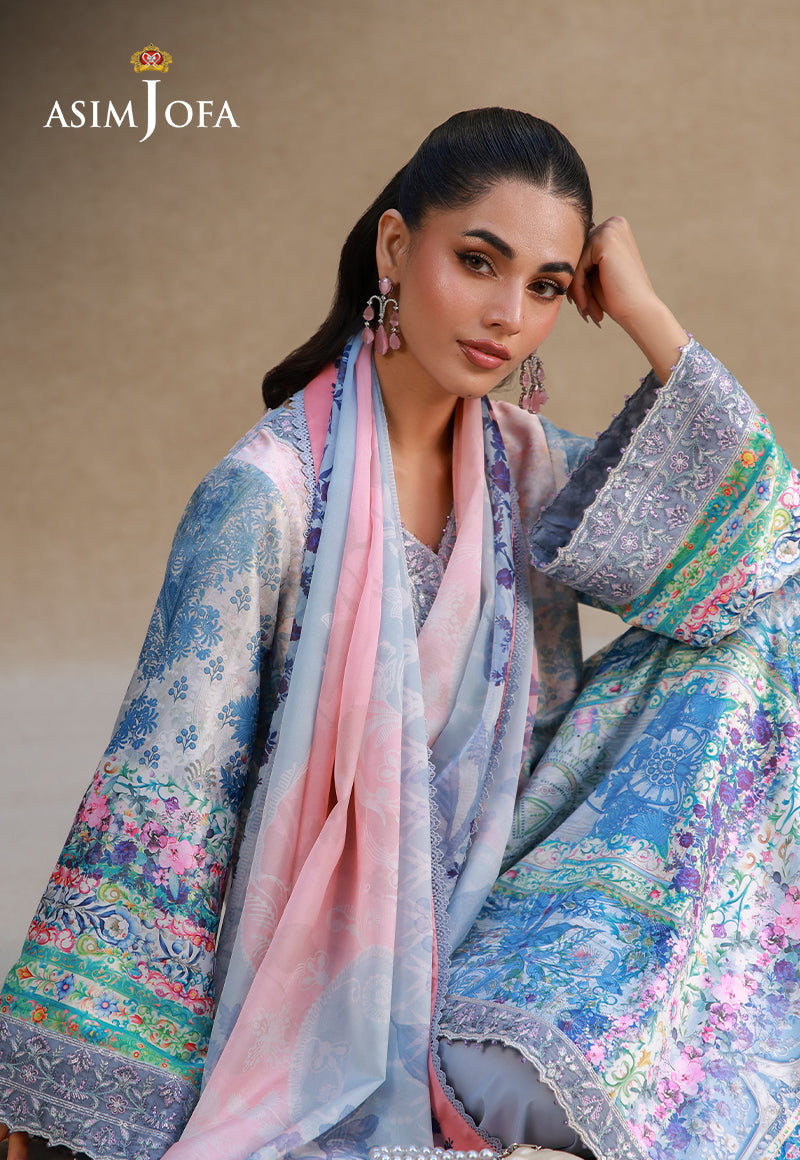 AJULSC-06 | Asim Jofa | Silk Gandeur Unstitched Collection 2026