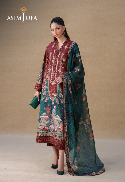 AJULSC-07 | Asim Jofa | Silk Gandeur Unstitched Collection 2026