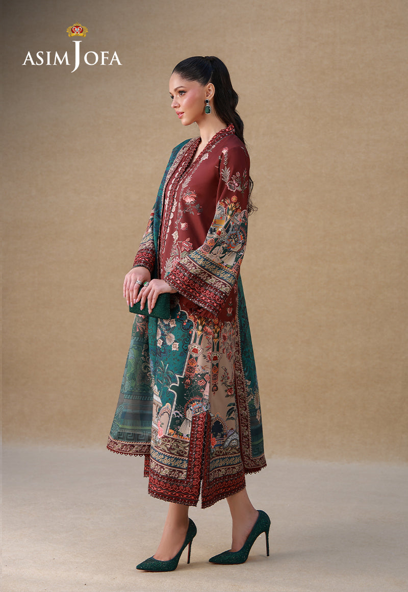 AJULSC-07 | Asim Jofa | Silk Gandeur Unstitched Collection 2026