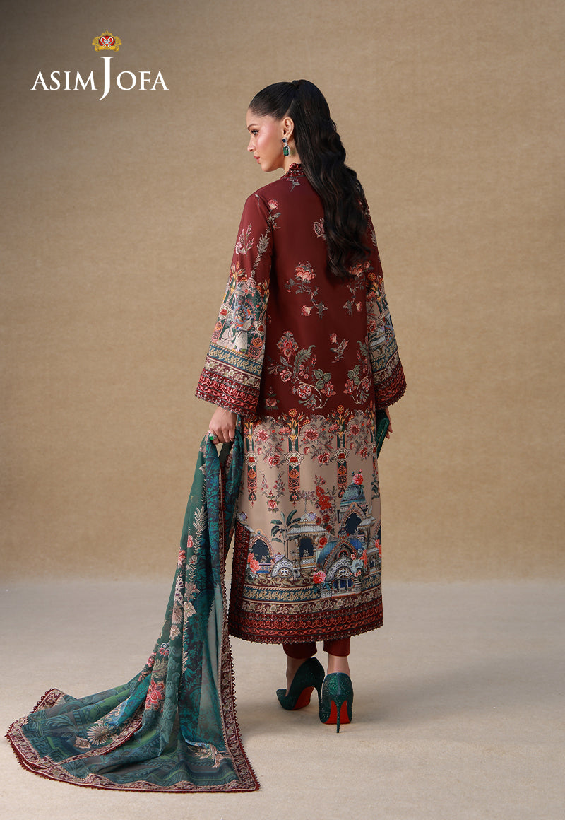 AJULSC-07 | Asim Jofa | Silk Gandeur Unstitched Collection 2026