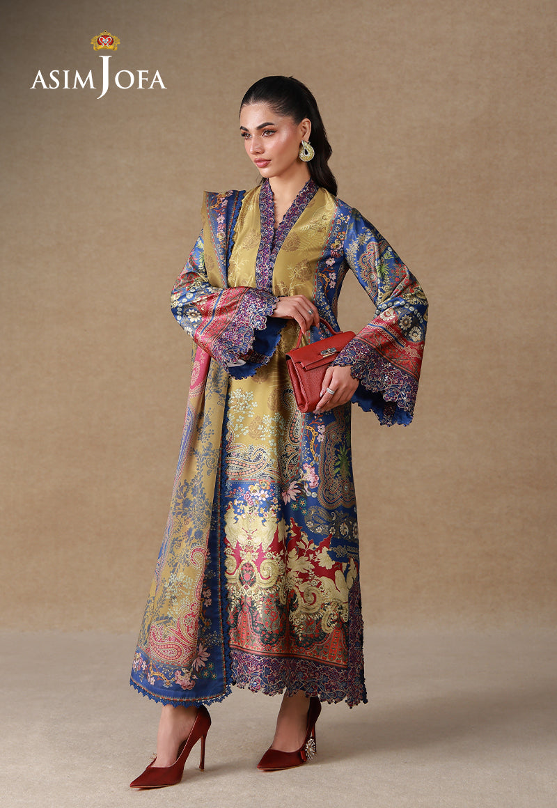 AJULSC-01 | Asim Jofa | Silk Gandeur Unstitched Collection 2026