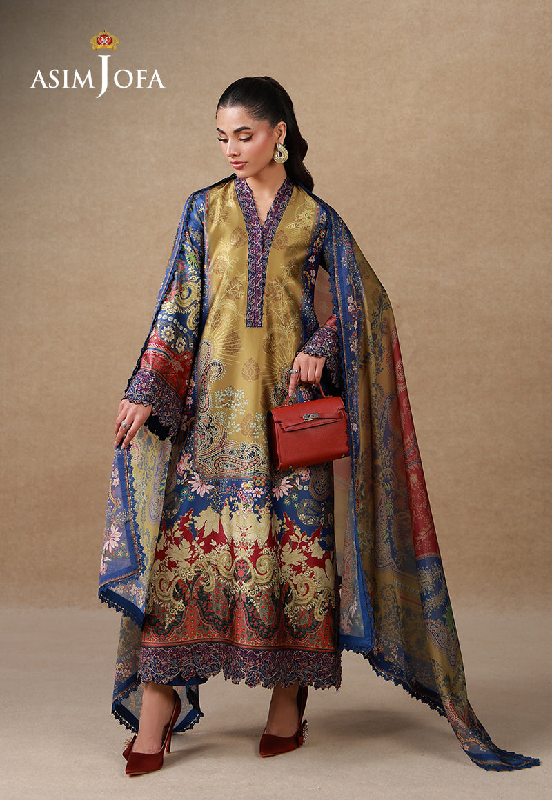 AJULSC-01 | Asim Jofa | Silk Gandeur Unstitched Collection 2026