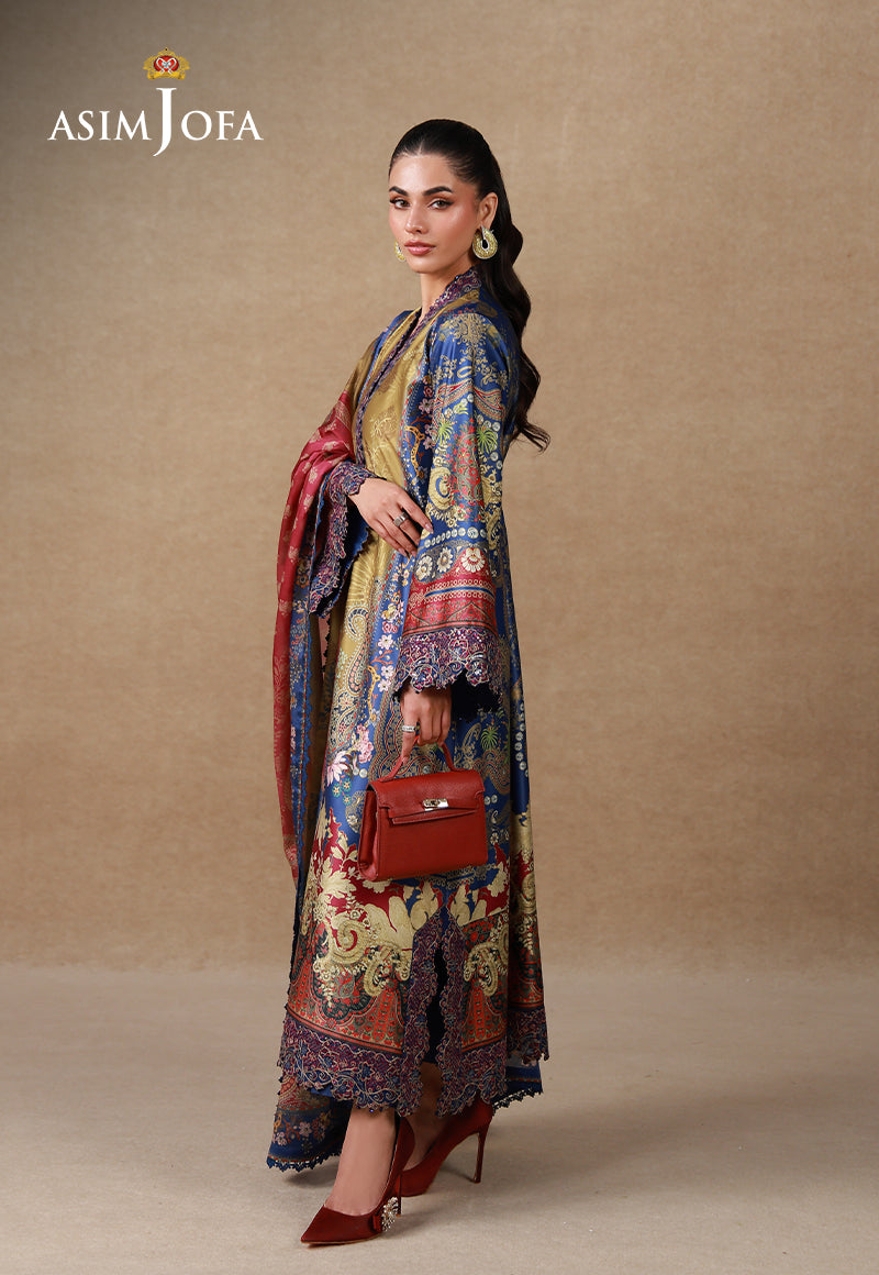 AJULSC-01 | Asim Jofa | Silk Gandeur Unstitched Collection 2026
