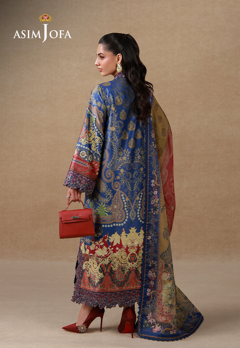 AJULSC-01 | Asim Jofa | Silk Gandeur Unstitched Collection 2026