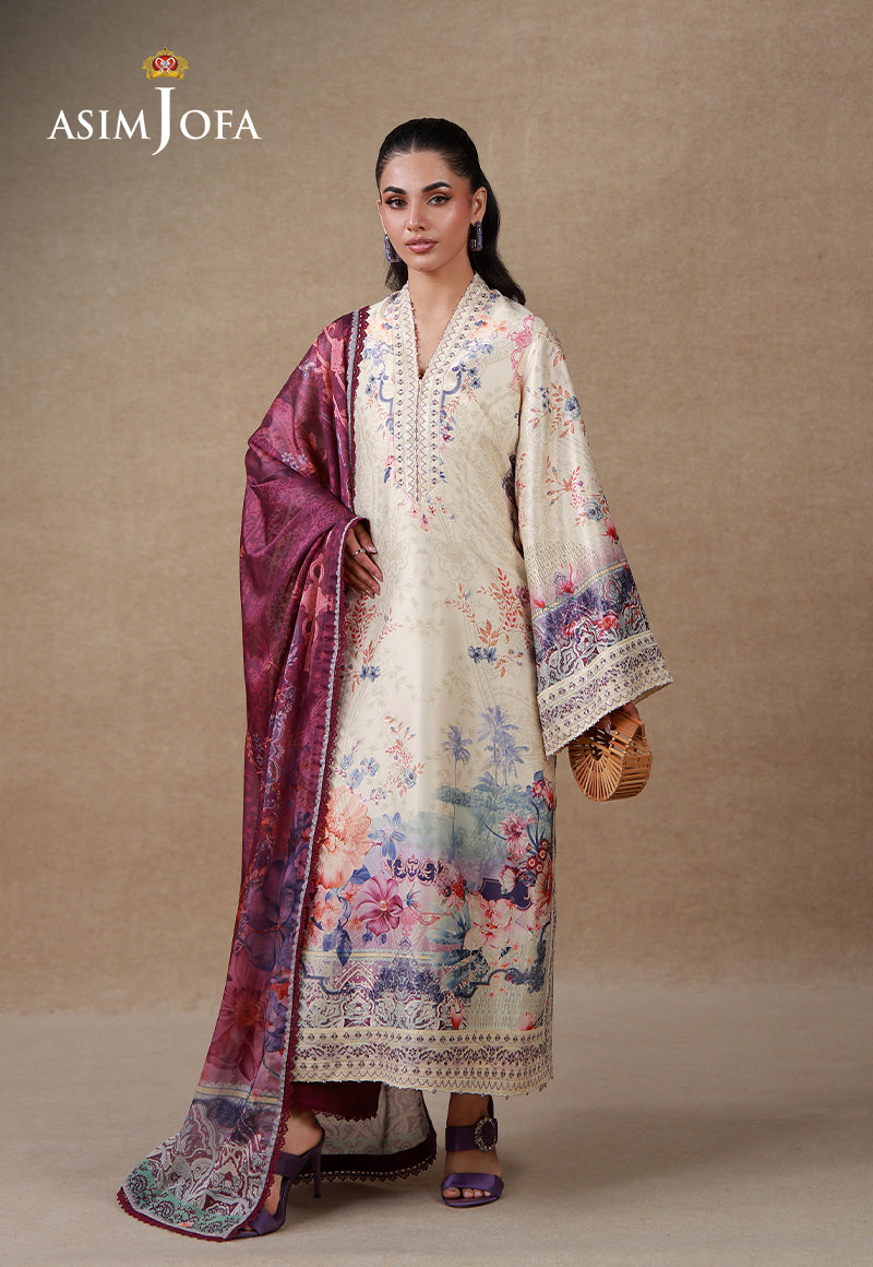 AJULSC-02 | Asim Jofa | Silk Gandeur Unstitched Collection 2026 