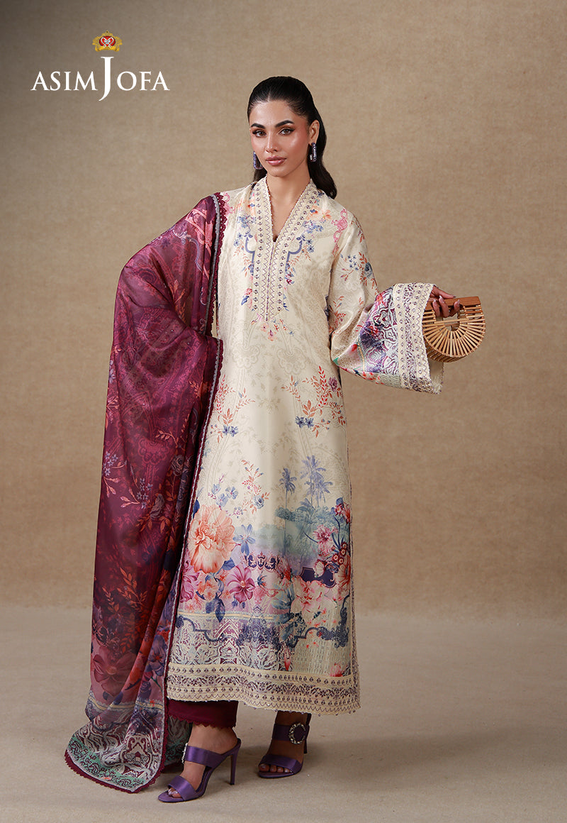 AJULSC-02 | Asim Jofa | Silk Gandeur Unstitched Collection 2026 