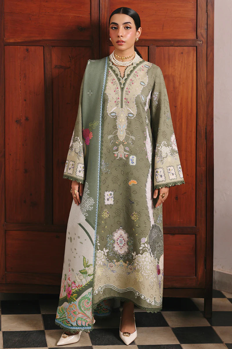 QW - 09A - Khanza | Qalamkar  | Qprints Winter Collection 2025