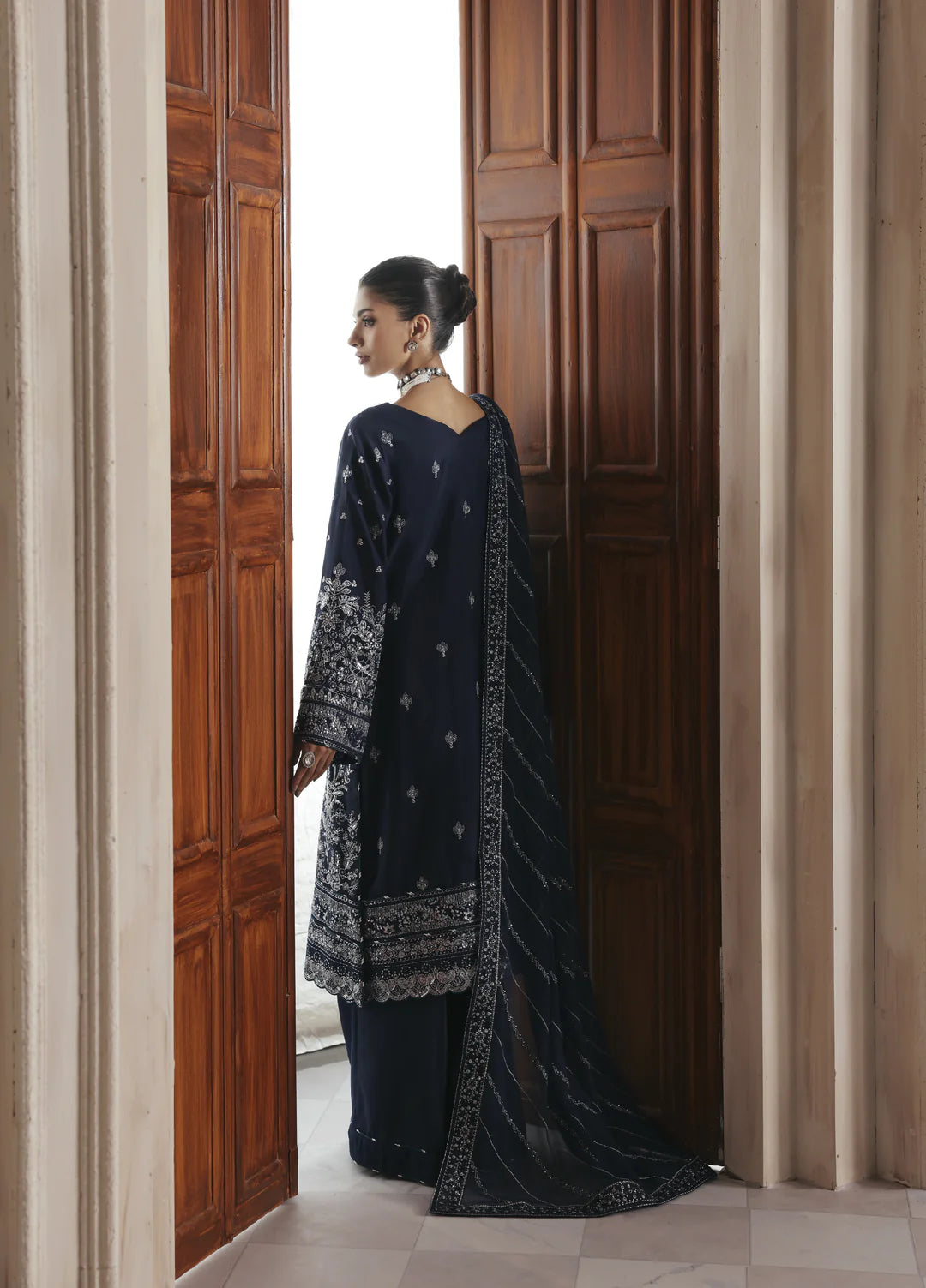 SAPHIRA | SERICA UNSTITCHED RAW SILK COLLECTION 2025