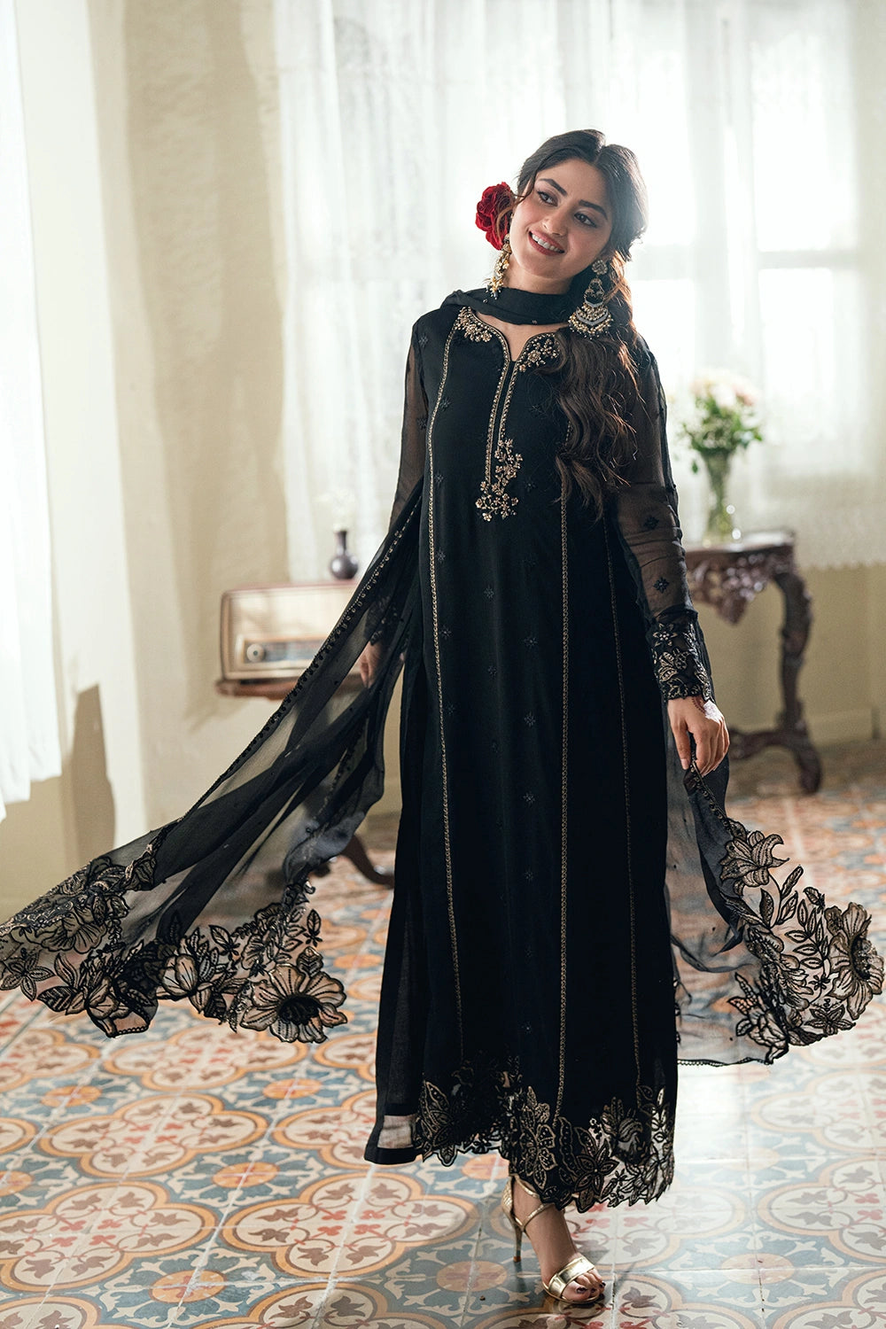 Nightingale | Azure | Eid Drop Collection Unstitched 2026