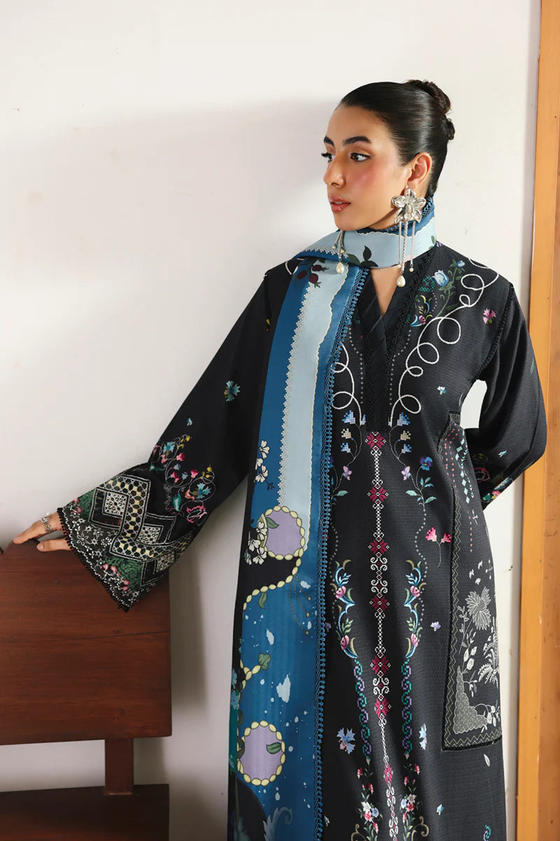 QW - 06B - Skye   | Qalamkar  | Qprints Winter Collection 2025