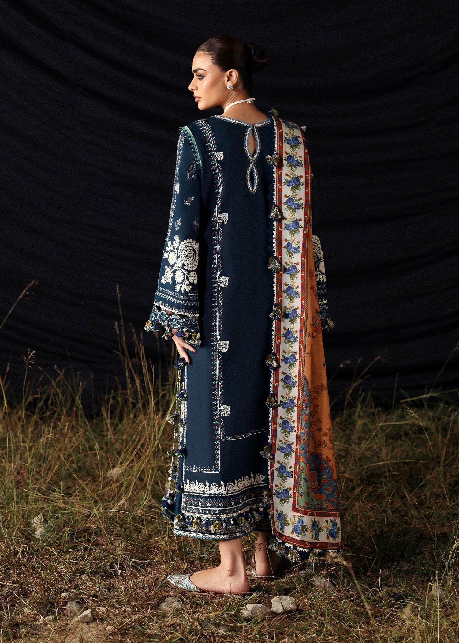 Chashm - e- Bahr | Hussain Rehar Khaddar Winter Collection 2025