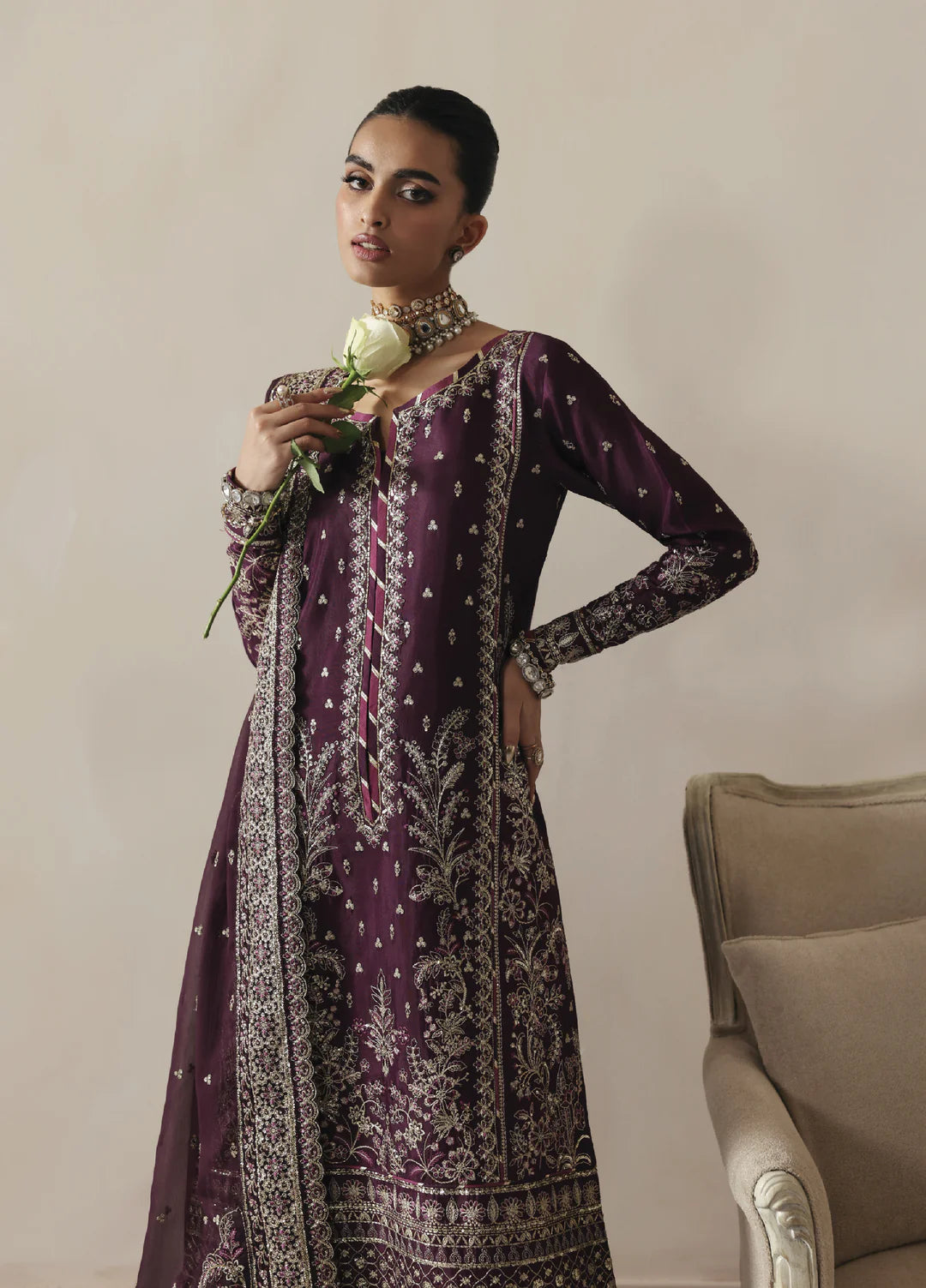 ZERANE | SERICA UNSTITCHED RAW SILK COLLECTION 2025