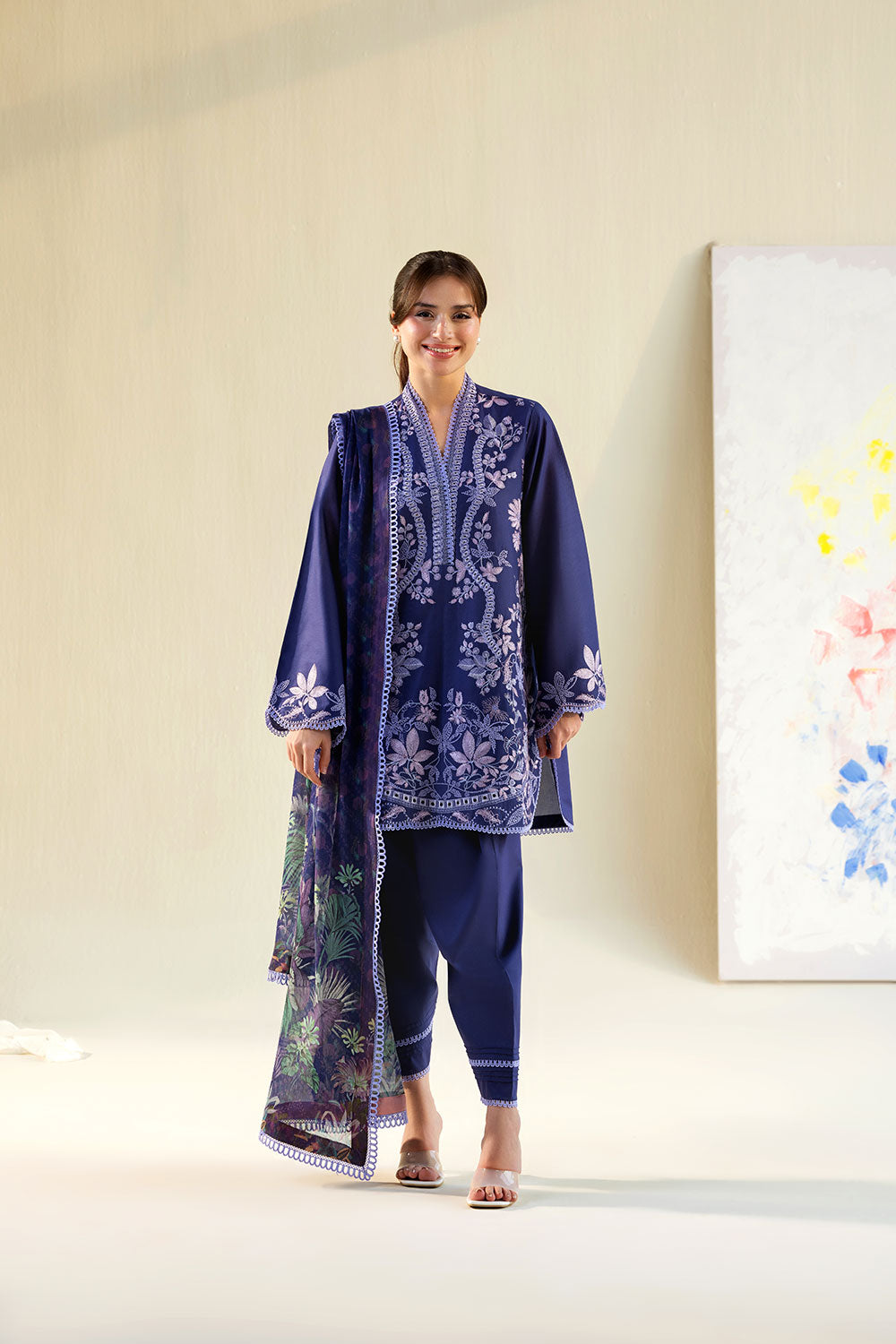 
8B | Sobia Nazir | Vital Lawn Collection 2026

