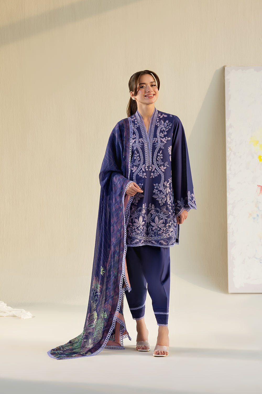 
8B | Sobia Nazir | Vital Lawn Collection 2026
