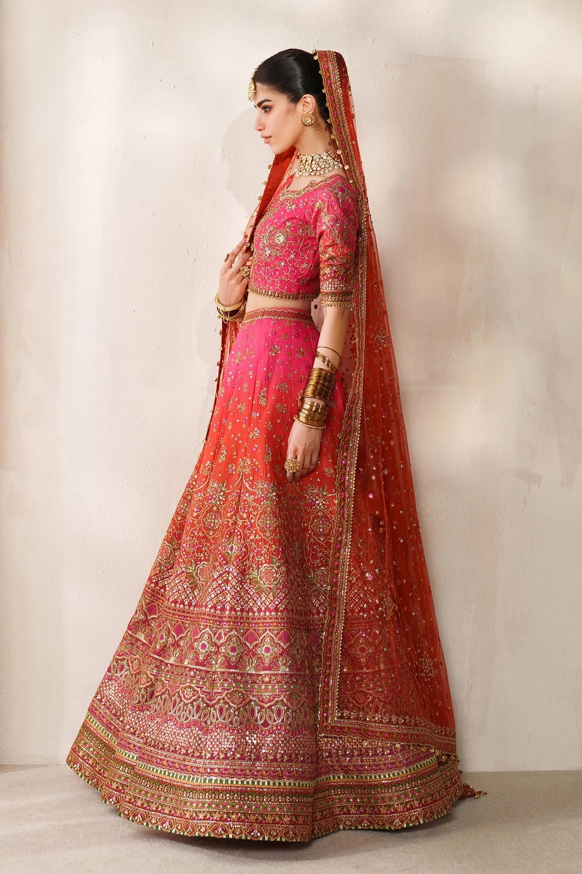 CH14-03 | Baroque Chantelle Unstitched Collection 2025