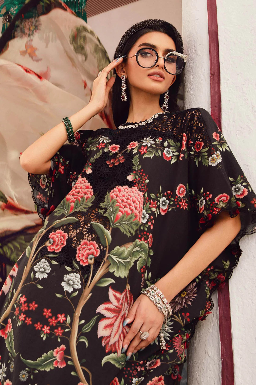 Maria B Mprints Rani Mahal Fall | Design # 9B Unstitched | Collection 2025