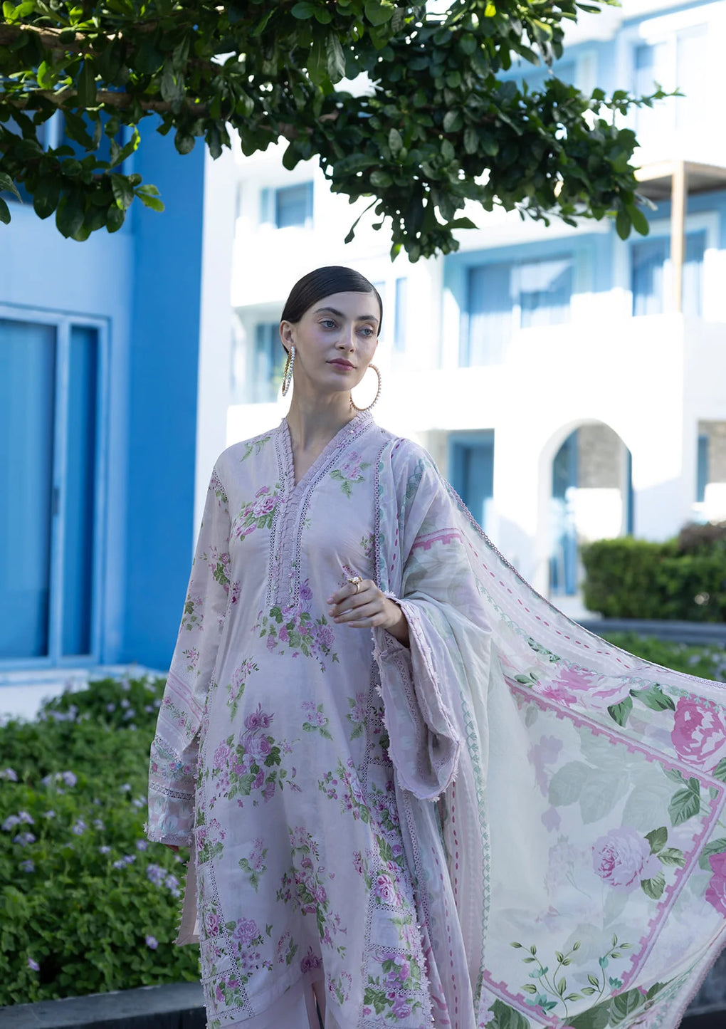 EPN-4B DOLL ME UP | Elaf | Santorini Prints Lawn Unstitched Collection 2026 