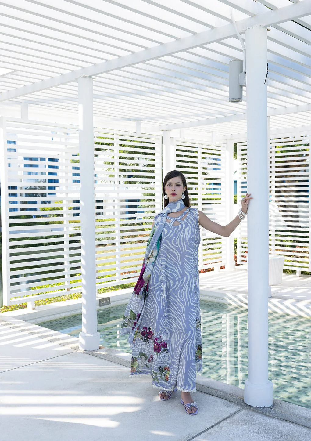 EPN-3B SEIRA | Elaf | Santorini Prints Lawn Unstitched Collection 2026