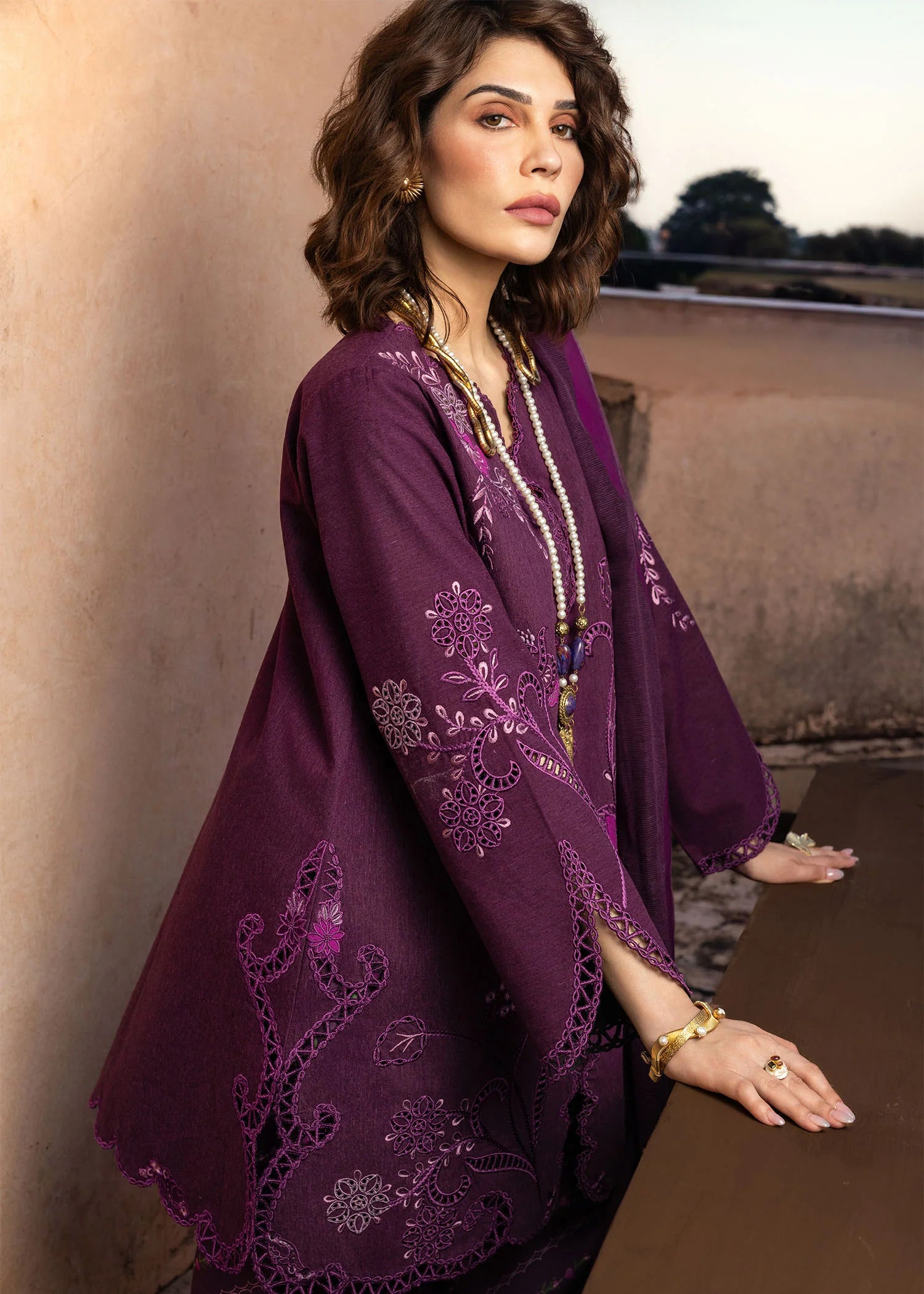 Choti Memsaab | Crimson Mitti Winter Pret Collection 2025