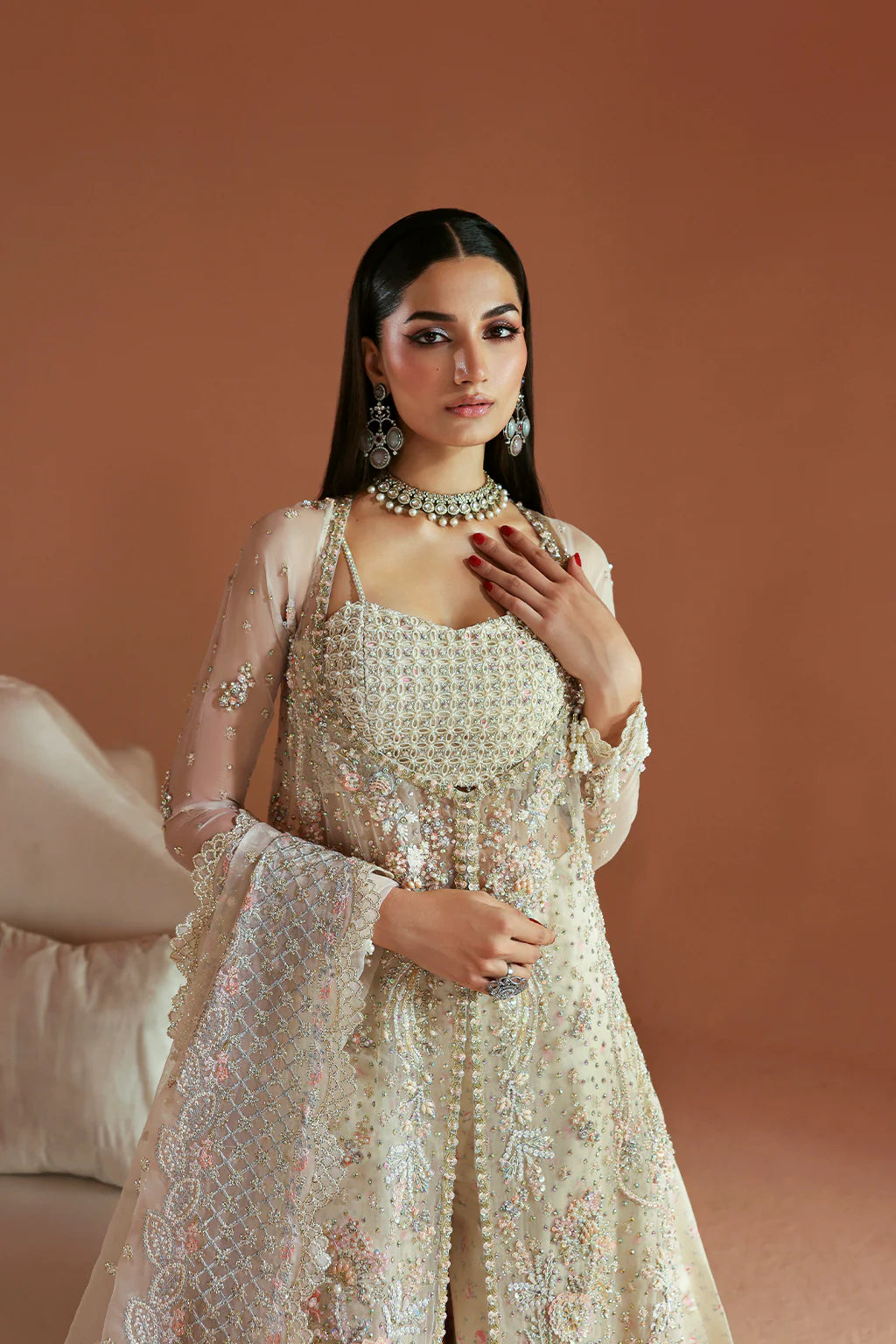 Emaan Adeel Celestique Wedding Formals | Design Amaranth  | Unstitched Collection 2025