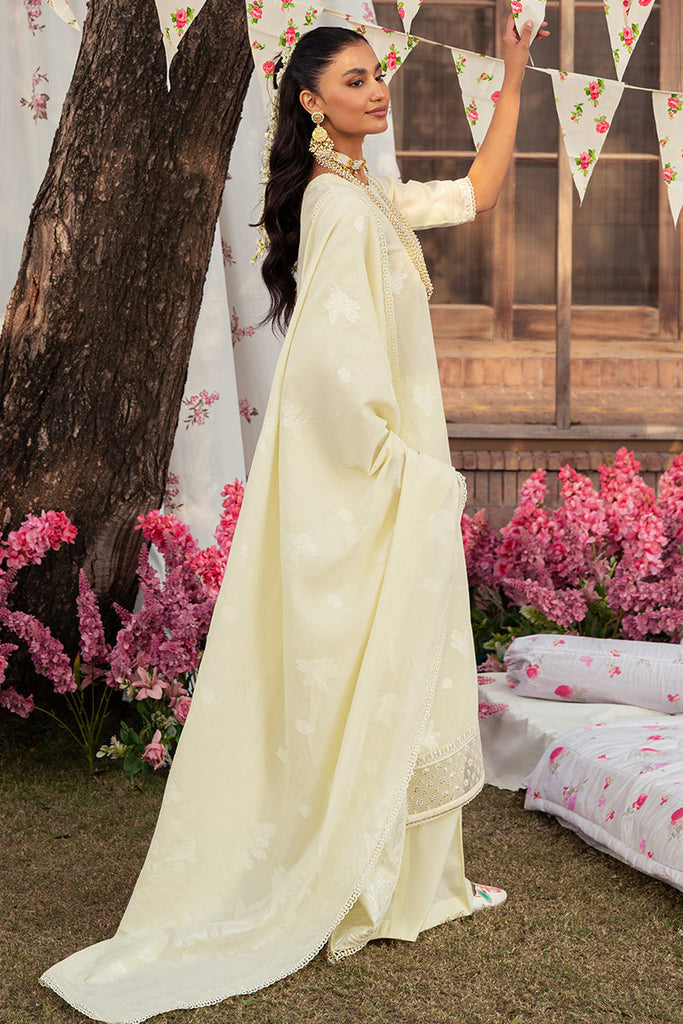 DAINTY DOVE | Cross Stitch | Unstitched Eid Lawn 2024