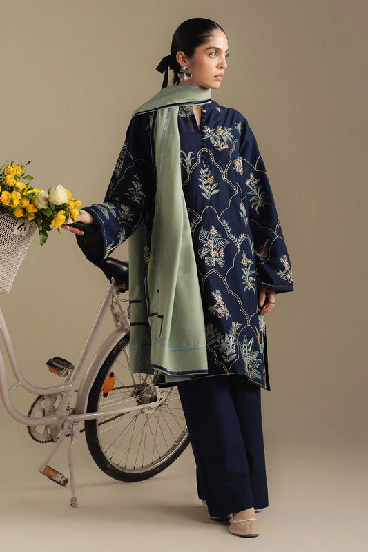 Amber 1B | Coco By Zara Shahjahan Winter Edit| Unstitched Collection 2025